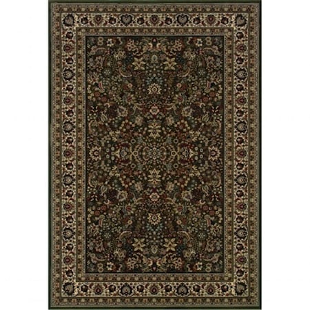 Sphinx By Oriental Weavers Area Rugs, Ariana 213G8 2X9 Runner - Green/ Ivory-Polypropylene A213G8080285ST